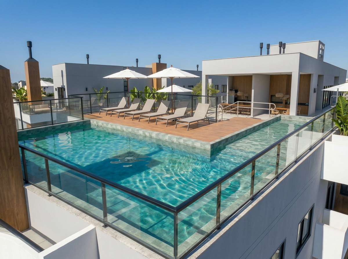 Piscina com vista