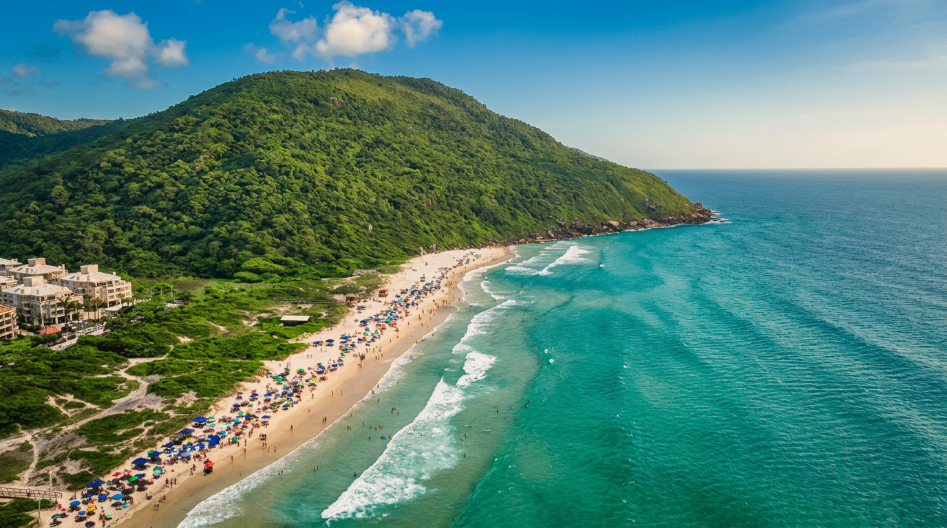 Praia dos Ingleses em Florianópolis